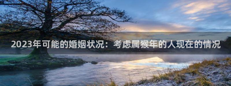 威九国际2登录入口：2023年可能的婚姻状况：考虑属猴年的人现在的情况