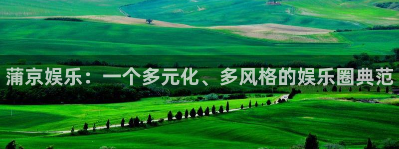 威九国际平台：蒲京娱乐：一个多元化、多风格的娱乐圈典范